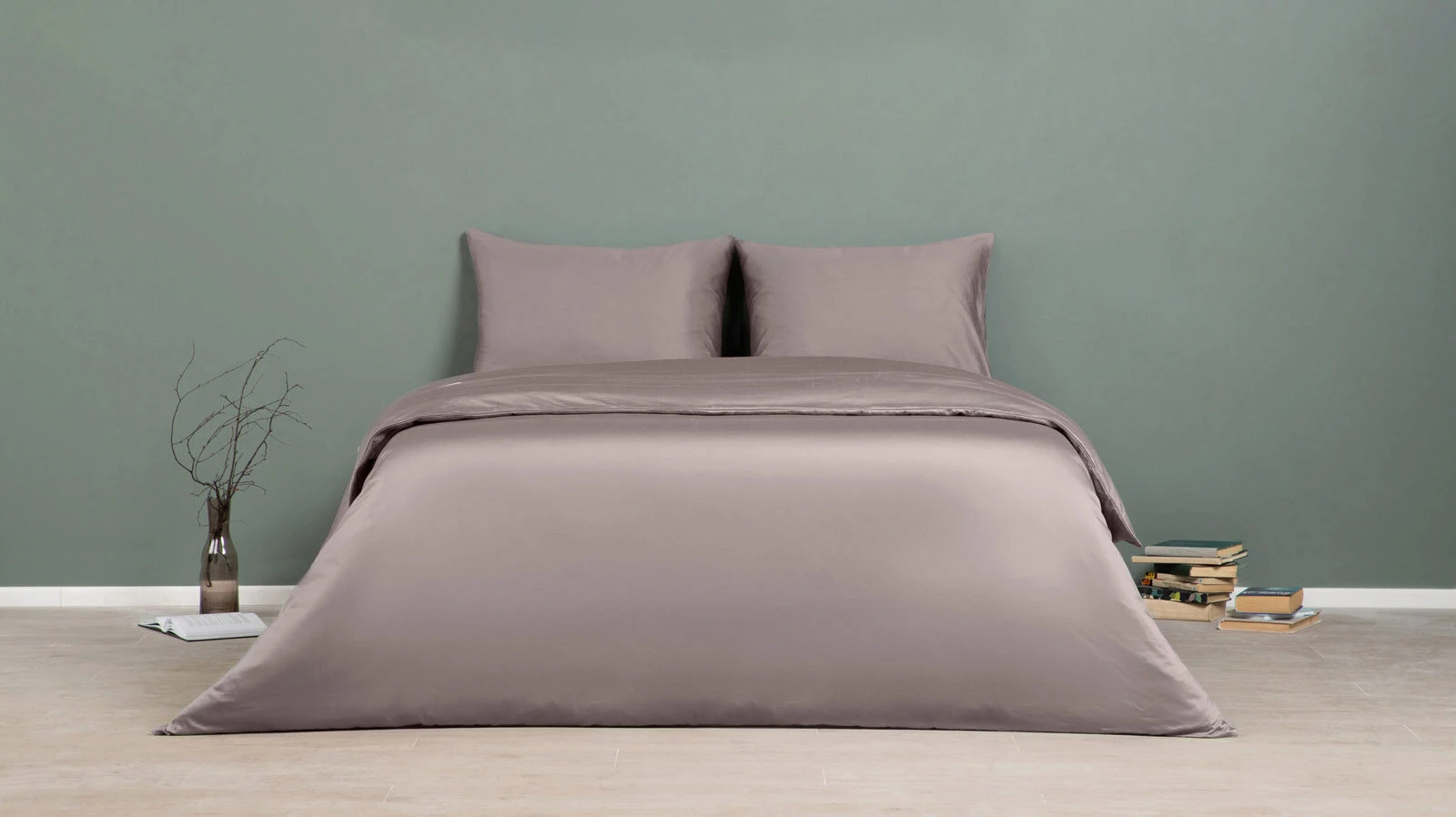 مفروشات السرير Maco Sateen 2.0 Ashen, single size (140x205)