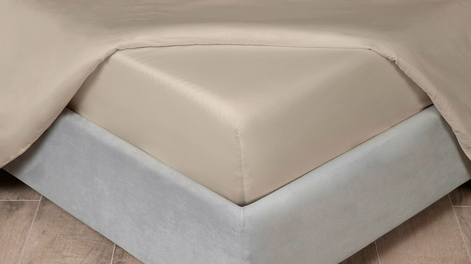 ملاءة مزودة بشريط مطاطي Askona Home Creme brulee 90x200