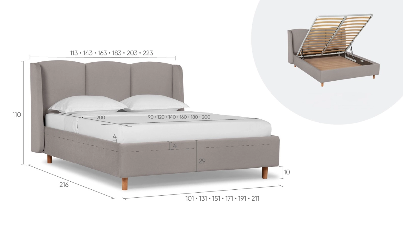 Milora Nova with lifting mechanism - 11 - большое изображение