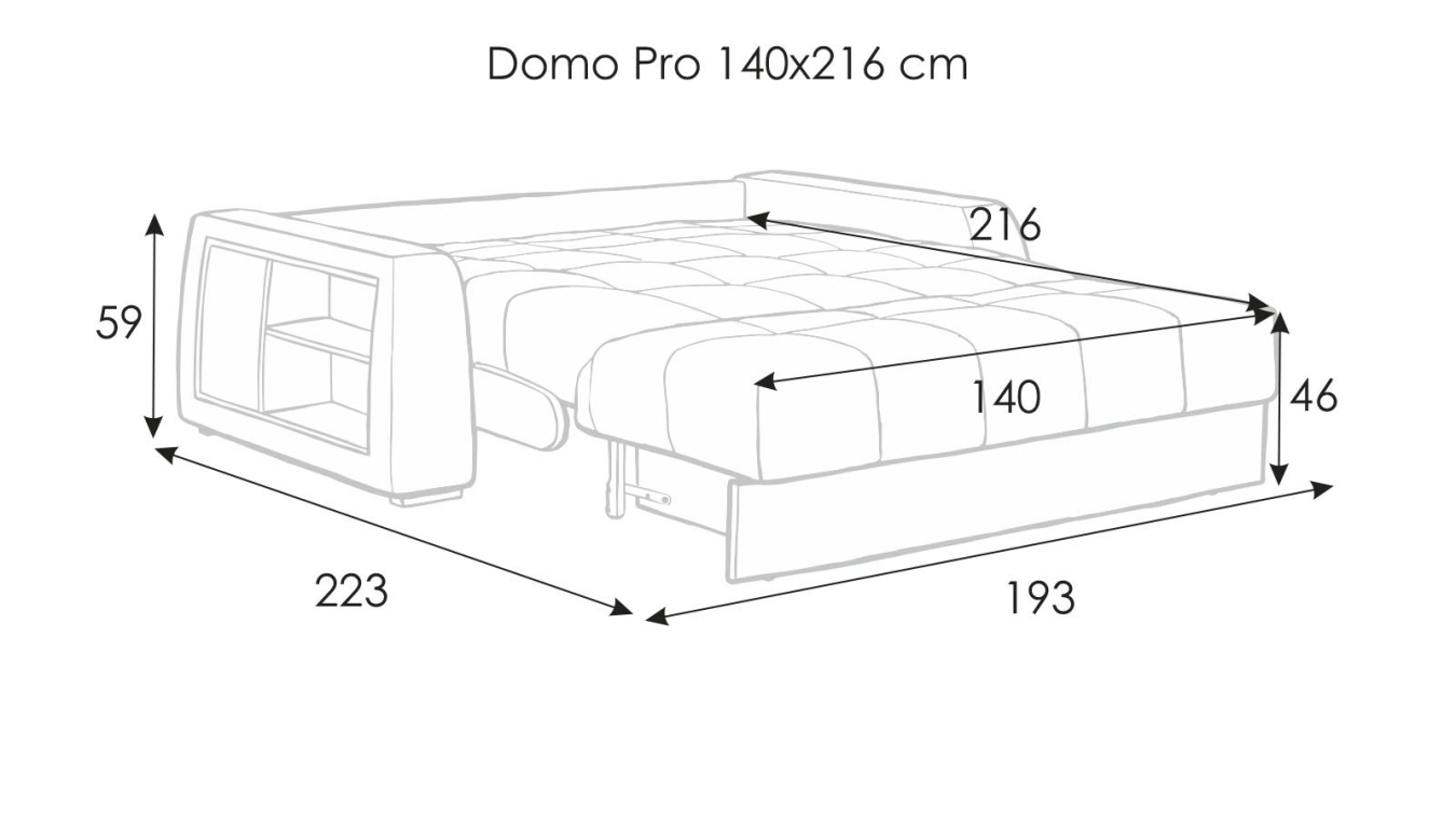 Domo Pro، نمط مربع، رفوف وينجي - 7 - большое изображение