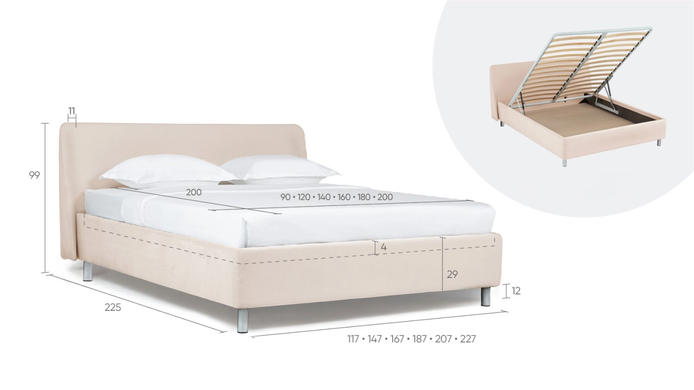 Friza Nova with lifting mechanism - 10 - большое изображение
